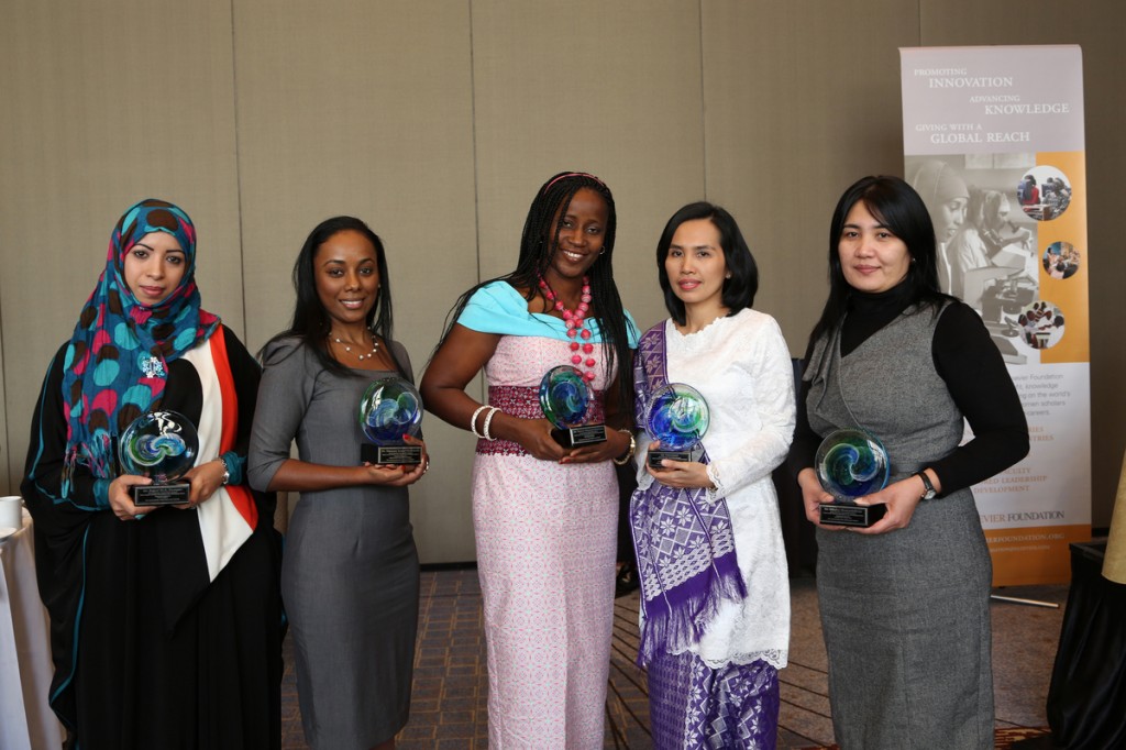 From left to right: Dr. Eqbal Mohammed Abdu Dauqan, Dr. Simone Ann Marie Badal McCreath, Dr. Taiwo Olayemi Elufioye, Dr. Leni Ritmaleni, Dr. Nilufar Mamadalieva.
